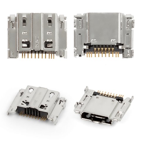Коннектор зарядки для Samsung I9260 Galaxy Premier, 11 pin, micro USB тип B