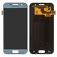 Дисплей для Samsung A320 Galaxy A3 (2017), блакитний, Original (PRC), blue Mist, original glass