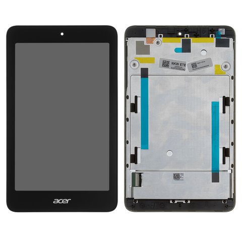 Дисплей для Acer Iconia One 7 B1 750, черный, с рамкой