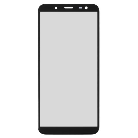 Скло корпуса для Samsung J600F Galaxy J6, чорне
