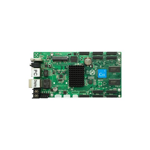 Контроллер LED дисплея Huidu HD C15C 384×320, 1024×120, 240×512, с Wi Fi модулем 