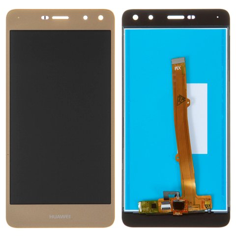 Дисплей для Huawei Y5 2017 , Y5 III, золотистий, без рамки, High Copy, MYA U29 MYA L02 MYA L22