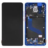 Дисплей для Xiaomi Mi 9T, Mi 9T Pro, Redmi K20, Redmi K20 Pro, синій, з рамкою, Original (PRC), M1903F10G, M1903F11G, M1903F10I, M1903F11I