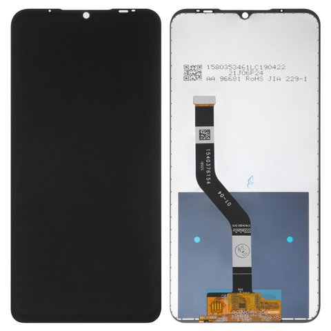 Дисплей для Meizu Note 9, чорний, без рамки, Original PRC 
