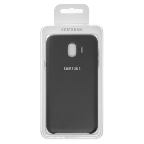 Чехол Dual Layer для Samsung J400 Galaxy J4 2018 , черный, силикон, Original, #EF PJ400CBEGRU