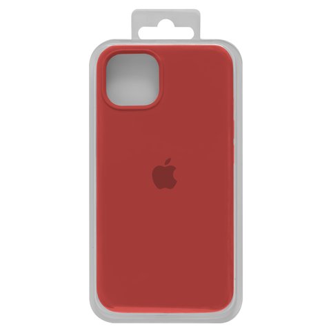 Чохол для Apple iPhone 13, червоний, Original Soft Case, силікон, red 14  full side