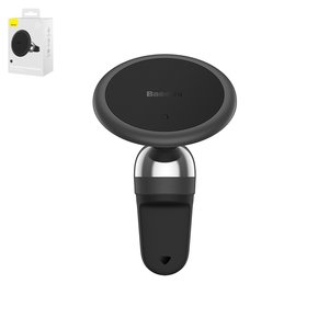 Автомобільний тримач Baseus C01 Magnetic, чорний, на дефлектор, магнітний, #SUCC000101 C40140802113 00