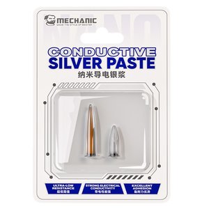 Токопроводящий лак Mechanic NANO20, silver conductive paint