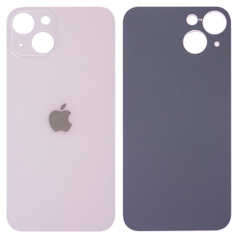 Задня панель корпуса для iPhone 13, рожева, не потрібно знімати скло камери, Original PRC , big hole
