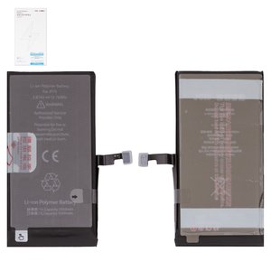 Акумулятор JCID для Apple iPhone 15, Li Polymer, 3,876 B, 3550 мАг, збільшена ємність