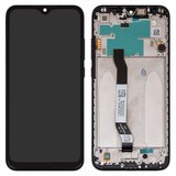 Дисплей для Xiaomi Redmi Note 8, без логотипа, с рамкой, (Box) M1908C3JH, M1908C3JG, M1908C3JI