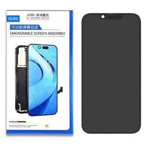 Дисплей JCID для iPhone 14, черный, с рамкой, High Copy, без ошибки, OLED  JCID diagnosable
