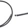 Провод в силиконовой изоляции 7AWG, 12 мм², 1 м, черный