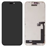 Дисплей для iPhone 16 Pro Max, черный, с рамкой, High Copy, без ошибки, (OLED), ZY-OLED OEM soft, 120Hz, diagnosable