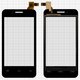 Touchscreen compatible with China-phone U16, (capacitive, black, 112 mm, (113*61mm))