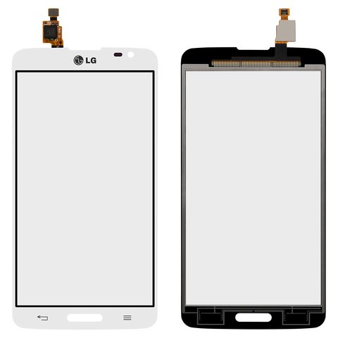 Touchscreen compatible with LG D680 G Pro Lite, D682 G Pro Lite, white 
