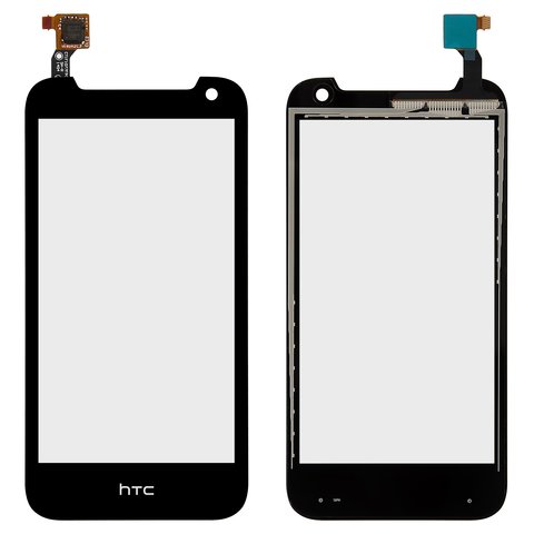 Cristal táctil puede usarse con HTC Desire 310, negro, 128*63,5mm 