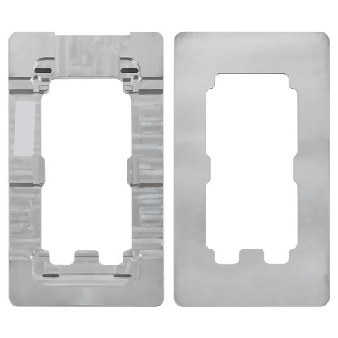 Фиксатор дисплейного модуля для Apple iPhone 5, iPhone 5C, iPhone 5S, iPhone SE, для приклеивания стекла, алюминиевый