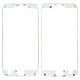 LCD Binding Frame compatible with Apple iPhone 6S Plus, (white)