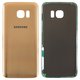 Housing Back Cover compatible with Samsung G935F Galaxy S7 EDGE, (golden, Original (PRC))