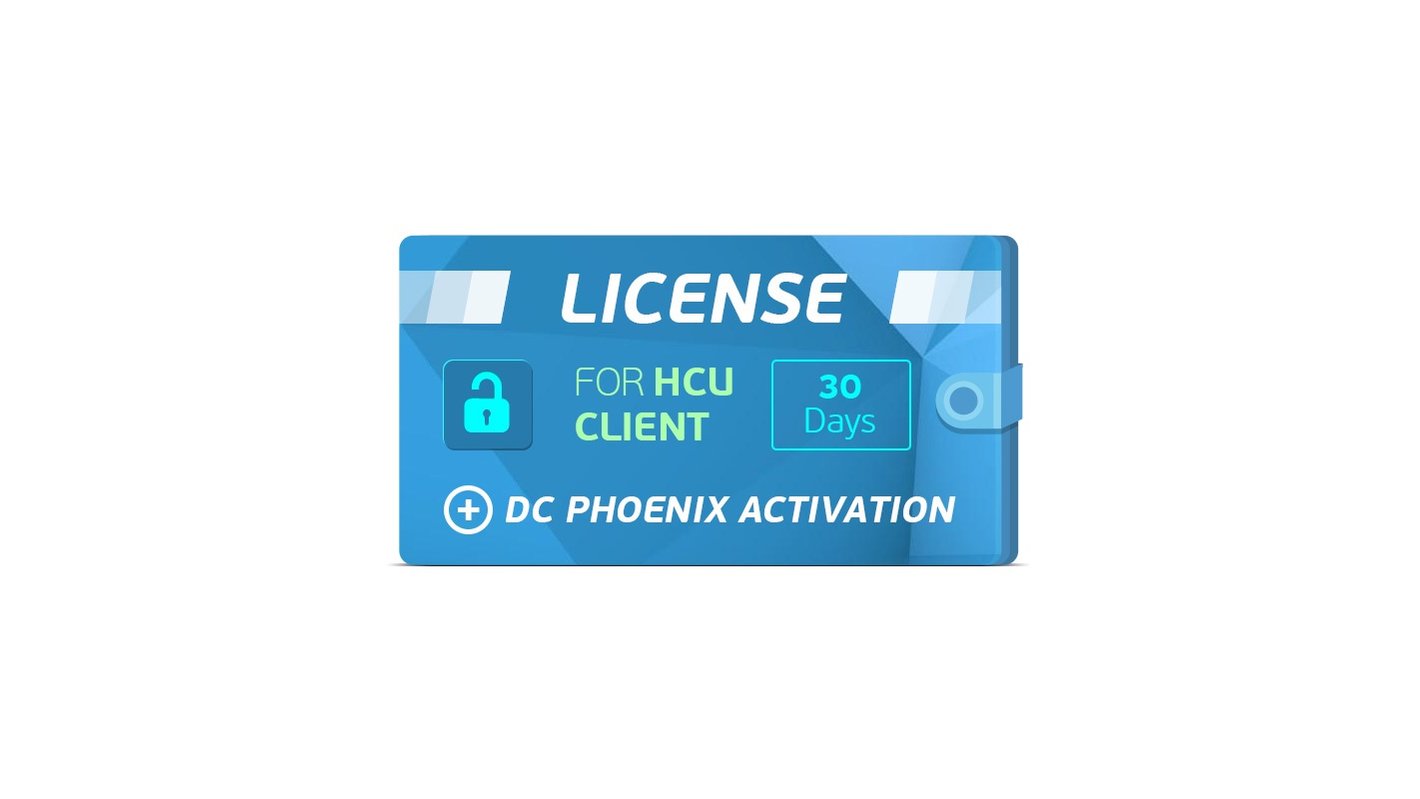 30-дневная лицензия клиента HCU + Активация DC-Phoenix - All Spares