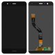 LCD compatible with Huawei P10 Lite, (black, without frame, Original (PRC), WAS-L21/WAS-LX1/WAS-LX1A)