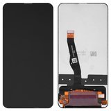 LCD compatible with Huawei P Smart Pro (2019), (black, without frame, original (change glass) )