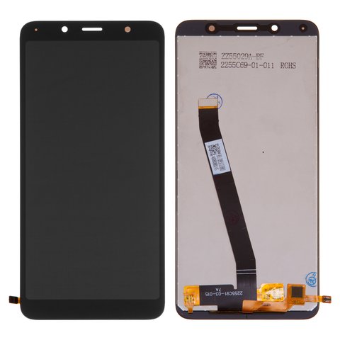 LCD compatible with Xiaomi Redmi 7A, black, without logo, without frame, Copy, MZB7995IN, M1903C3EG, M1903C3EH, M1903C3EI 