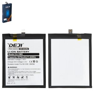 Battery Deji BM3M compatible with Xiaomi Mi 9 SE, Li ion, 3.85 V, 3070 mAh 