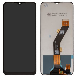 Pantalla LCD puede usarse con Infinix Hot 30i X669 , negro, sin marco, Original PRC 