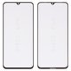 Housing Glass G+OCA PRO compatible with Samsung A705F/DS Galaxy A70, (with OCA film, black)