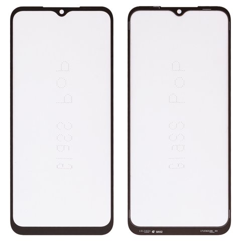 Housing Glass G+OCA PRO compatible with Samsung M146B Galaxy M14, with OCA film, black 