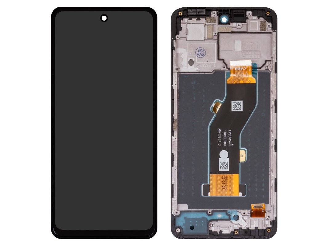 LCD compatible with Infinix Smart 8 Plus (X6526), (black, with