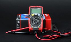 Видеообзор карманного цифрового мультиметра UNI-T UTM 1125C (UT125C)