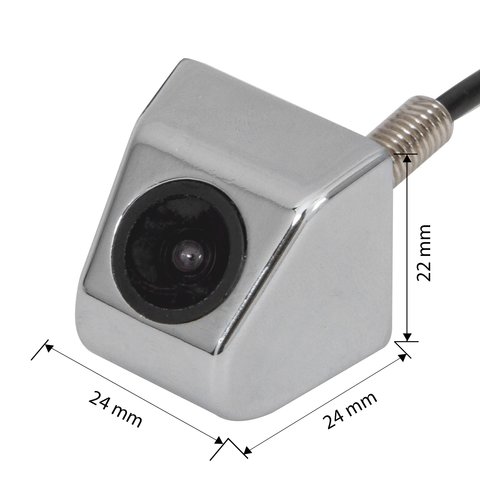 Універсальна автомобільна камера CS-C0005 в хромованому корпусі