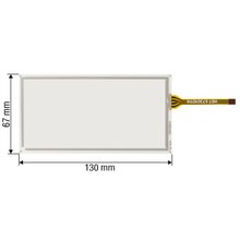 5,4" Resistive Touch Screen Panel for Mercedes Benz W204 C Class - Short description