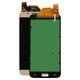 LCD compatible with Samsung A800 Dual Galaxy A8, (golden, without frame, original (change glass) )