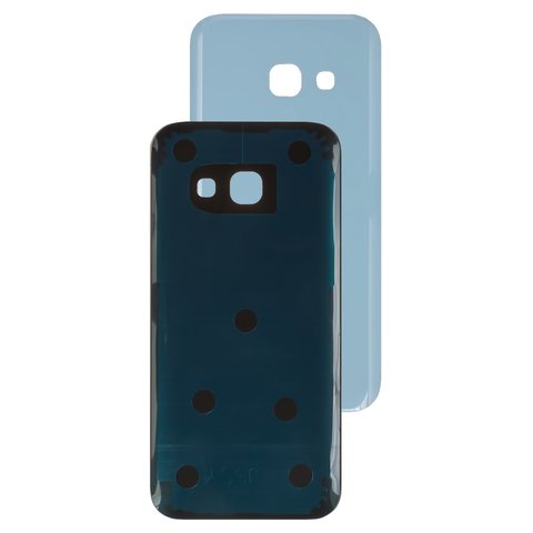 Housing Back Cover compatible with Samsung A320F Galaxy A3 2017 , A320Y Galaxy A3 2017 , blue, Blue Mist 