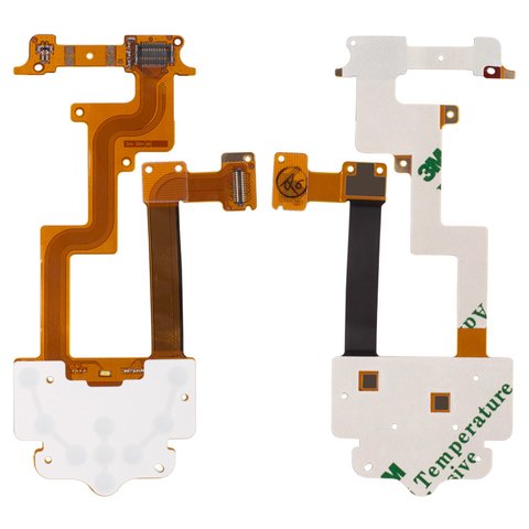 Flat Cable compatible with Nokia C2 05, for mainboard, with keypad module, with components, Copy 