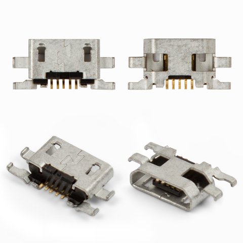 Charge Connector compatible with Sony C2304 S39h Xperia C, C2305 S39h Xperia C, 5 pin, micro USB type B 