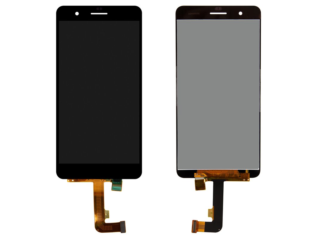 LCD compatible with Huawei Honor 6 Plus, (black, without frame