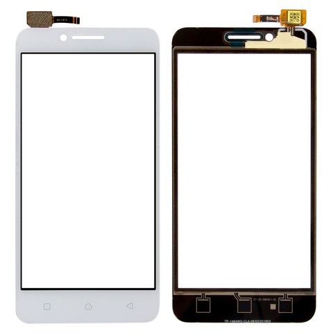 Touchscreen compatible with Lenovo A2020 Vibe C, white 