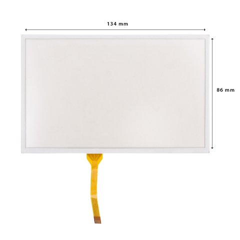 5.8" Universal Flexible Touch Screen Panel with Adhesive Tape