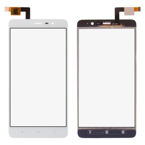 Touchscreen compatible with Xiaomi Redmi Note 3, Redmi Note 3 Pro, white 