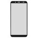 Housing Glass compatible with Samsung J600F Galaxy J6, (black)