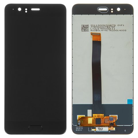 LCD compatible with Huawei P10 Plus, black, without frame, High Copy, VKY L09 VKY L29