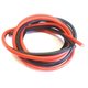 Wire In Silicone Insulation 12AWG, (3.31 mm², 1 m, black)