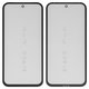 Housing Glass G+OCA PRO compatible with Google Pixel 8a, (with OCA film, black)