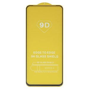 Tempered Glass Screen Protector compatible with Huawei Honor 90 Lite, Honor X8a, Full Glue, compatible with case, without package, without wipes , black 