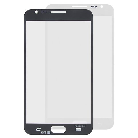Vidrio de carcasa puede usarse con Samsung I9220 Galaxy Note, N7000 Note, blanco